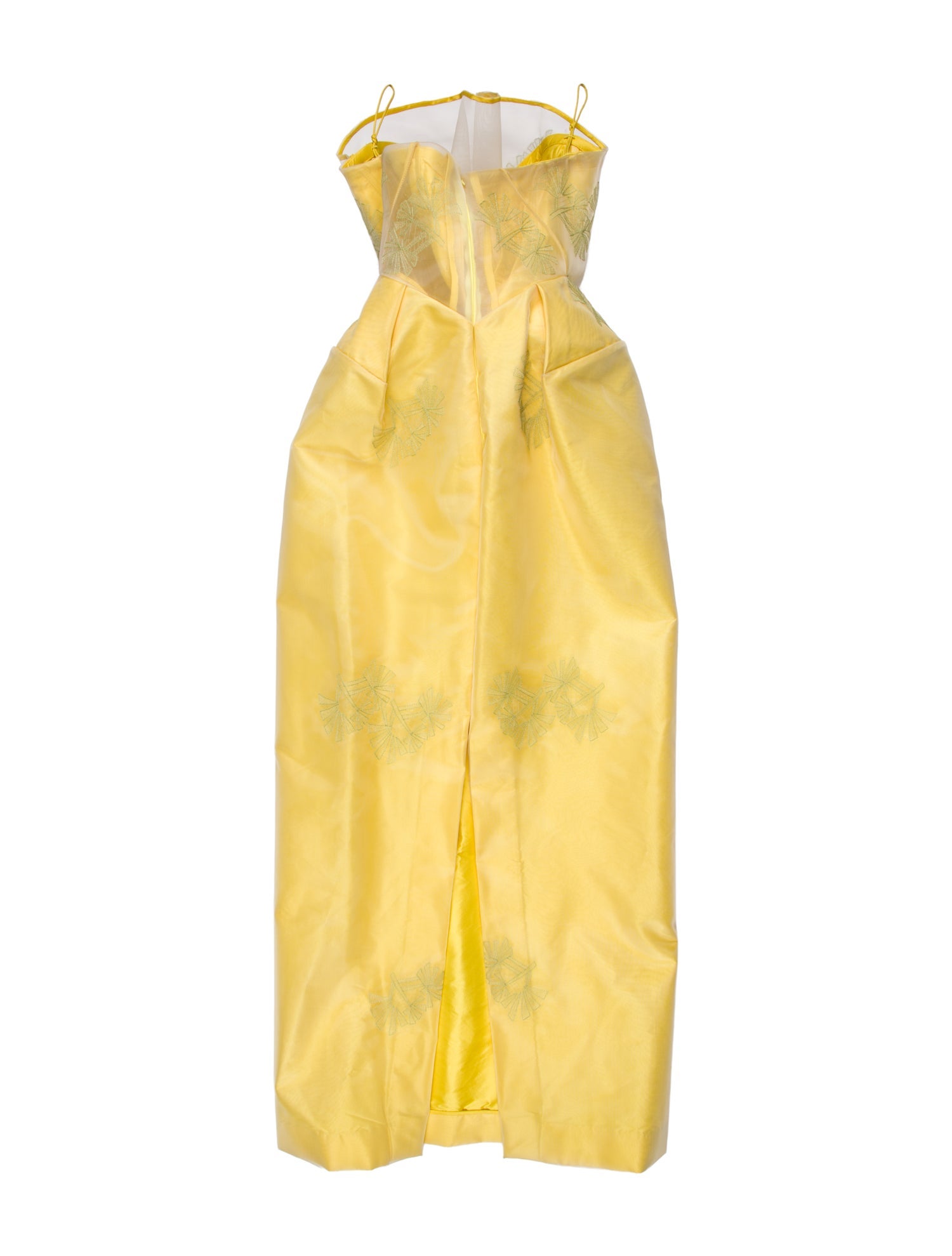 Zac Posen Strapless Long Dress