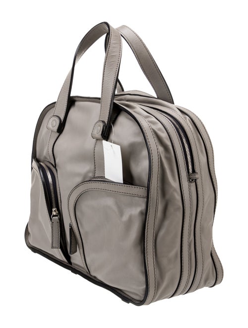 Zagliani Leather Handle Bag