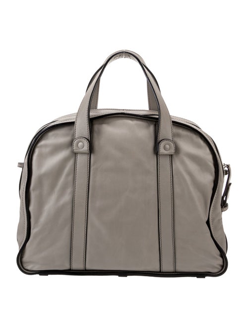 Zagliani Leather Handle Bag