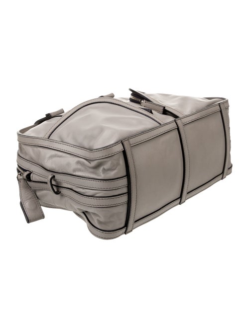 Zagliani Leather Handle Bag