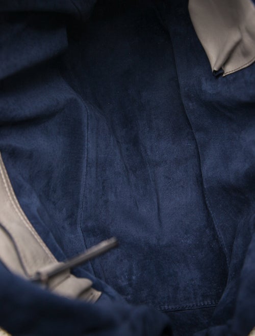 Zagliani Leather Handle Bag