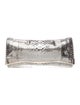 Zagliani Snakeskin Clutch