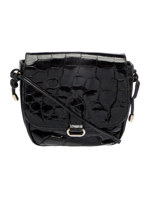 Zagliani Patent Leather Crossbody Bag