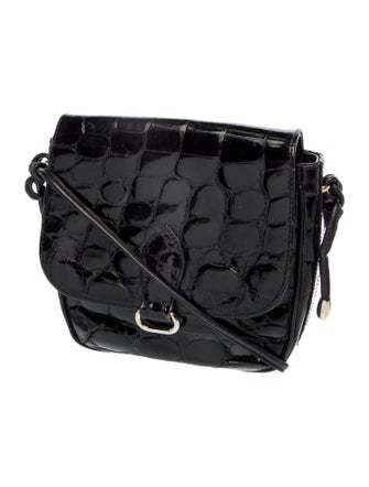 Zagliani Patent Leather Crossbody Bag