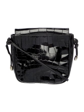 Zagliani Patent Leather Crossbody Bag