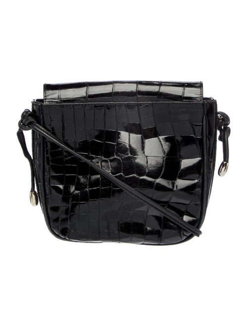 Zagliani Patent Leather Crossbody Bag