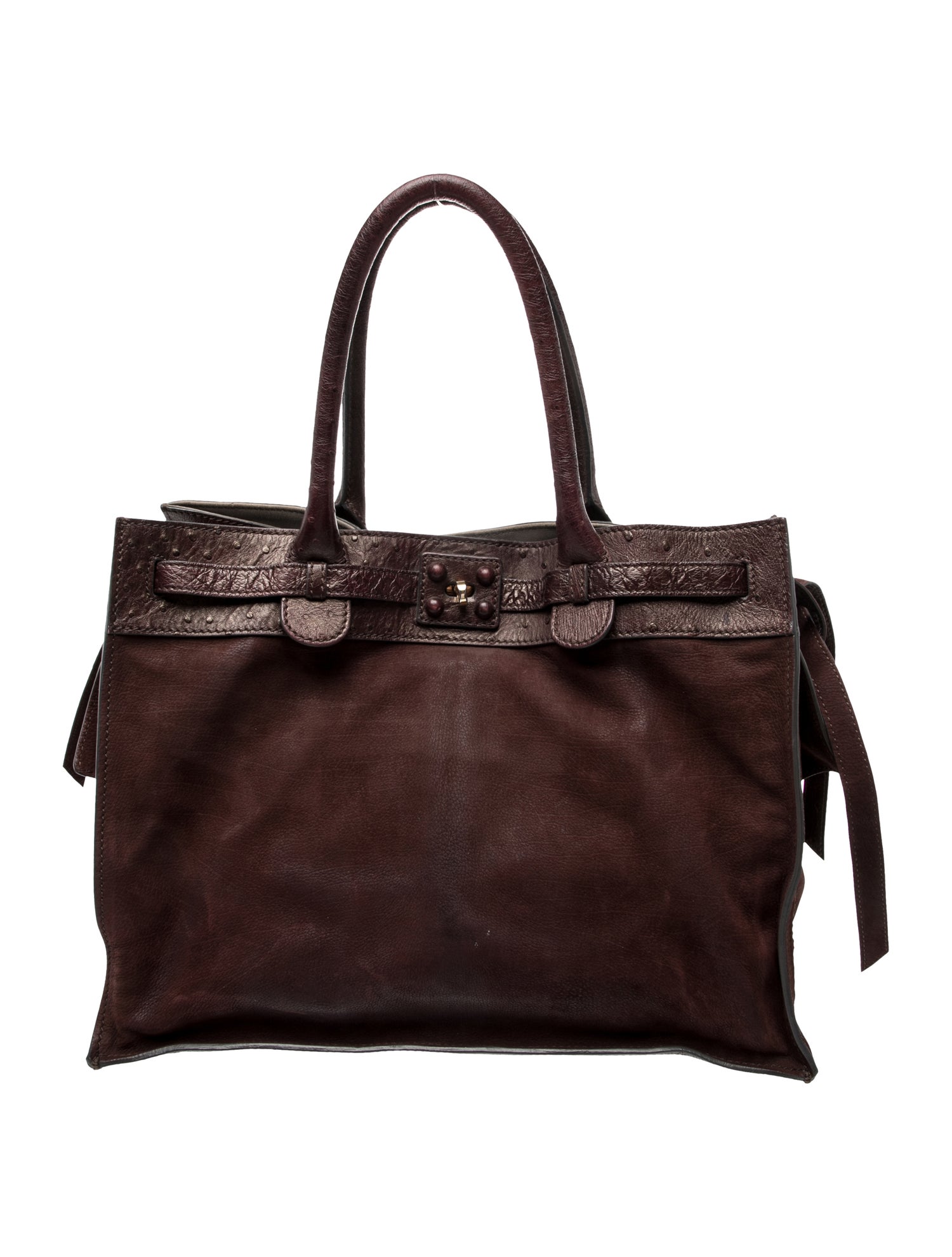 Zagliani Suede Shoulder Bag