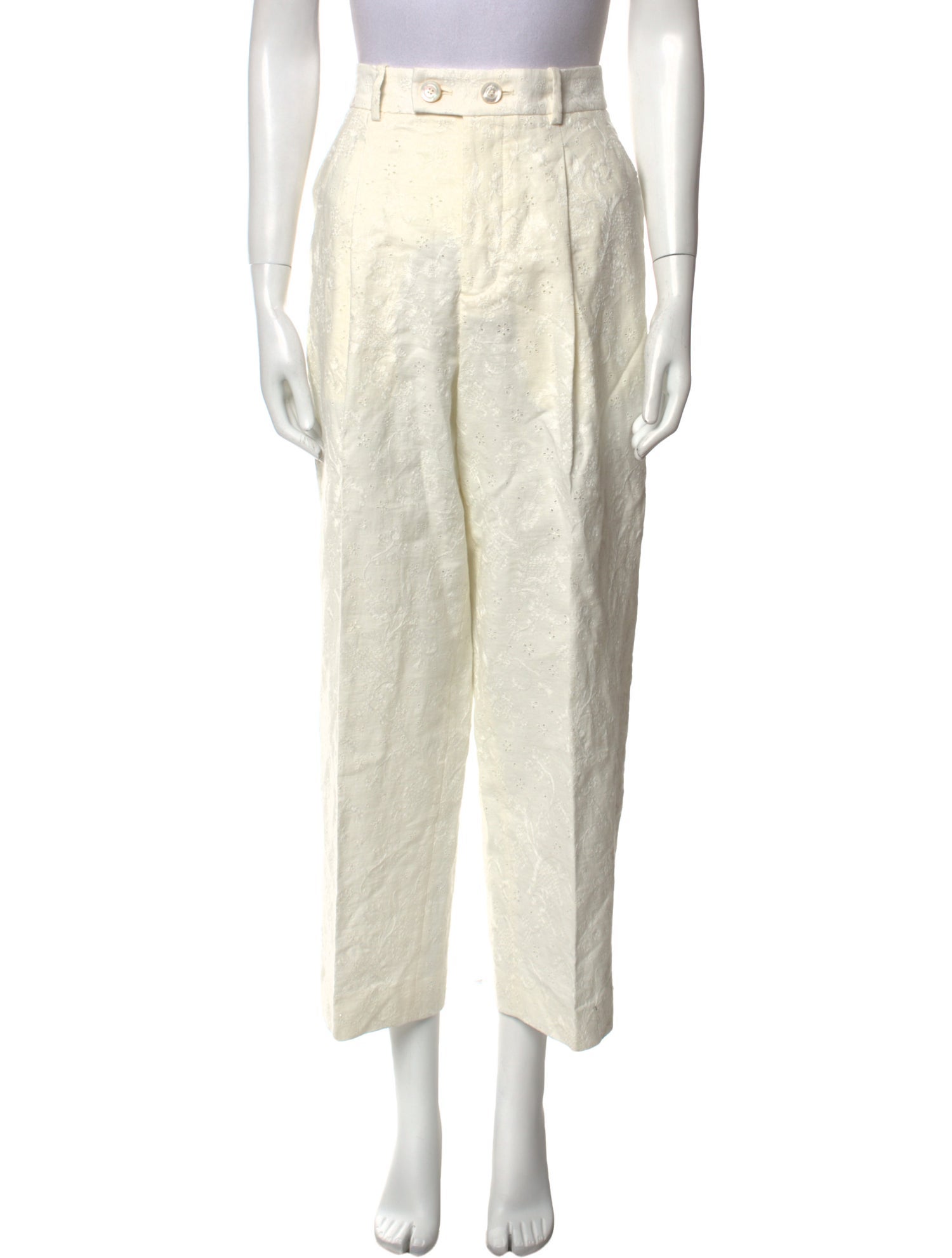 Zanini Linen Straight Leg Pants w/ Tags