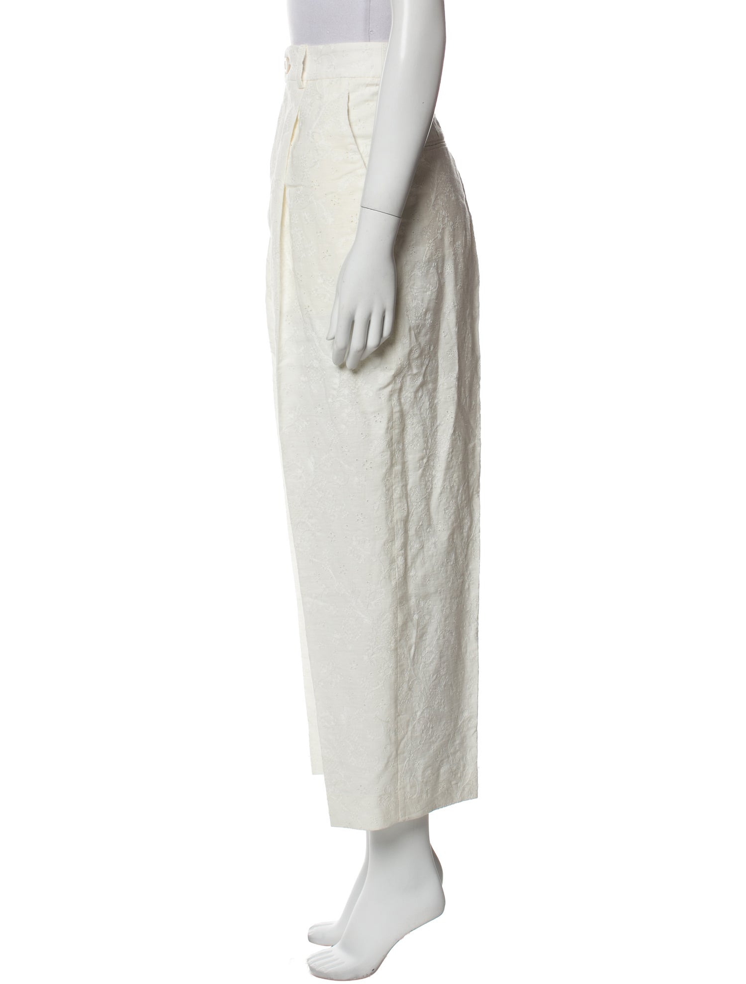Zanini Linen Straight Leg Pants