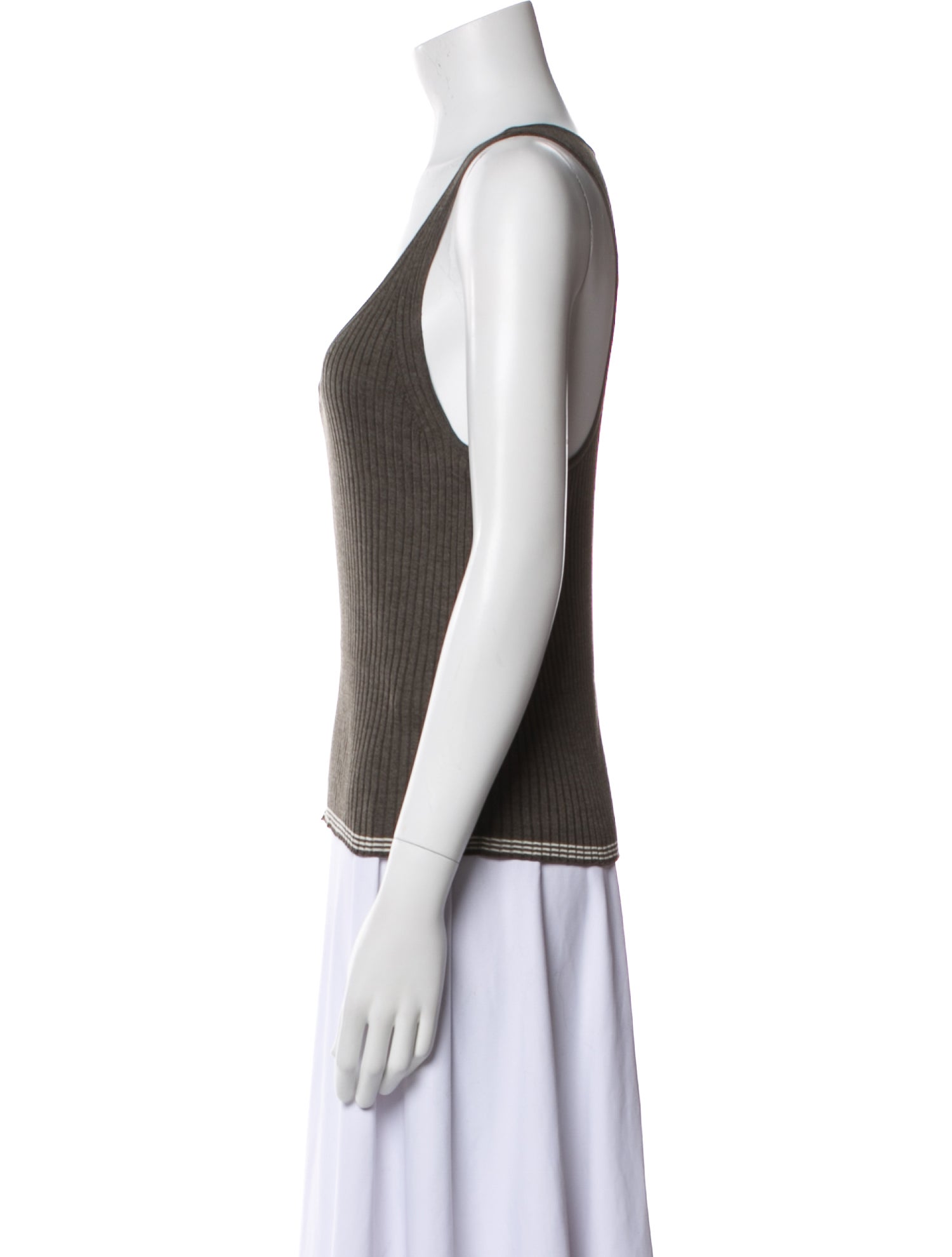 Zanini Silk Scoop Neck Top w/ Tags