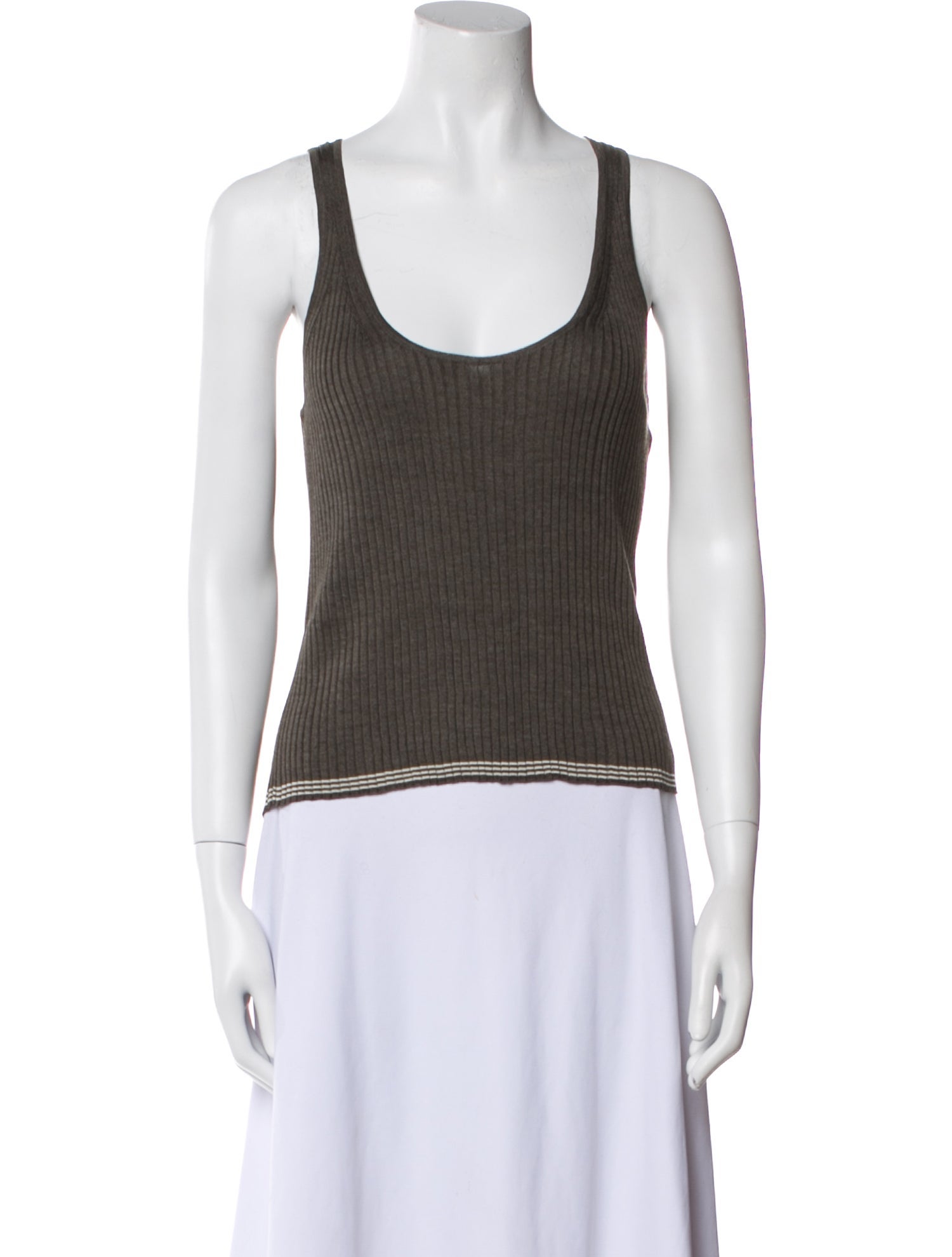 Zanini Silk Scoop Neck Top w/ Tags