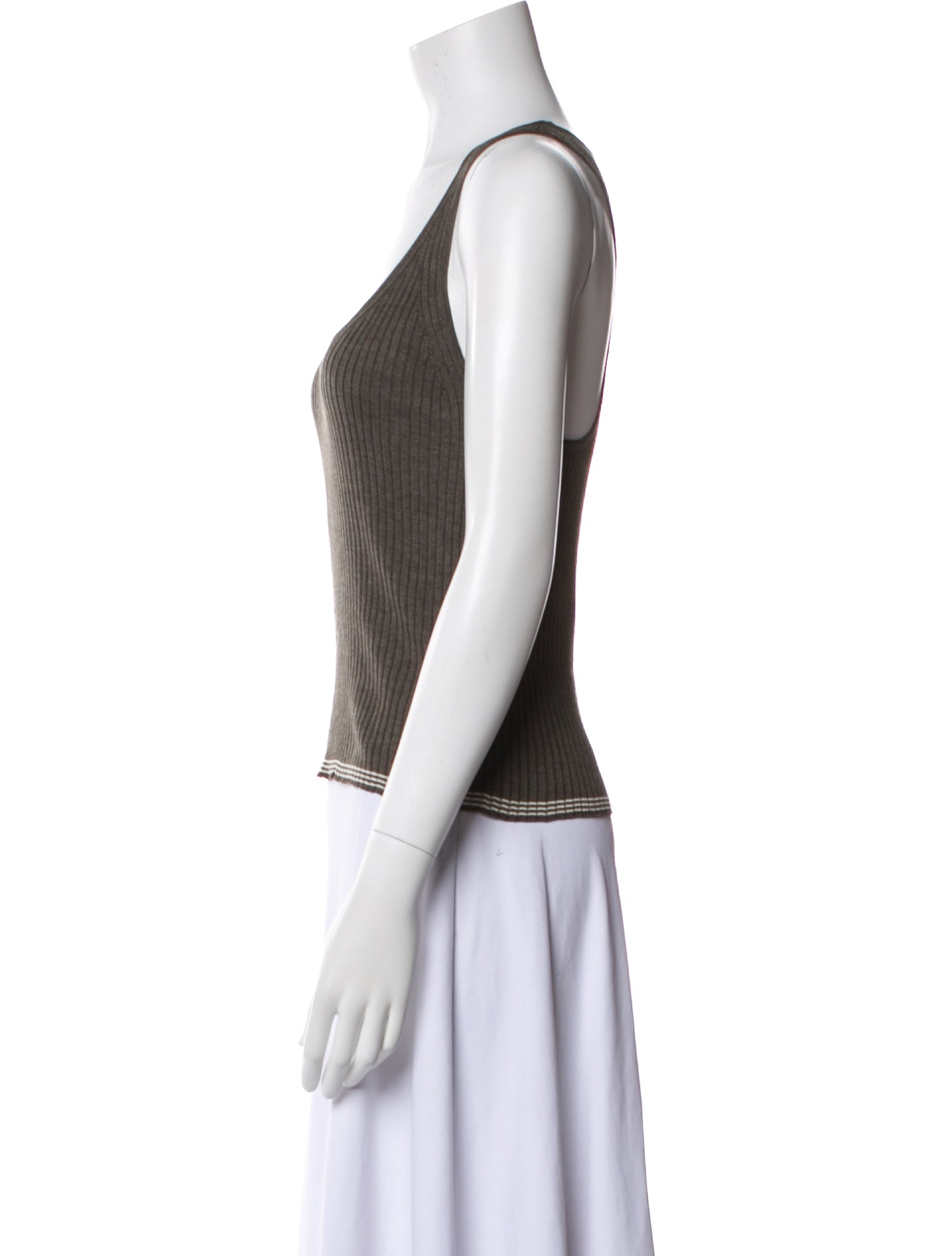 Zanini Silk Scoop Neck Top w/ Tags