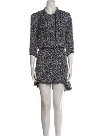 Zadig & Voltaire Printed Mini Dress