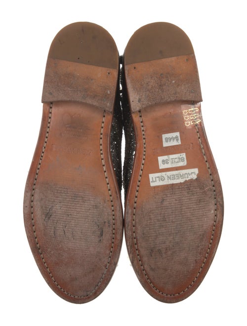 Zadig & Voltaire Glitter Combat Boots