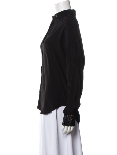 Zadig & Voltaire Long Sleeve Button-Up Top