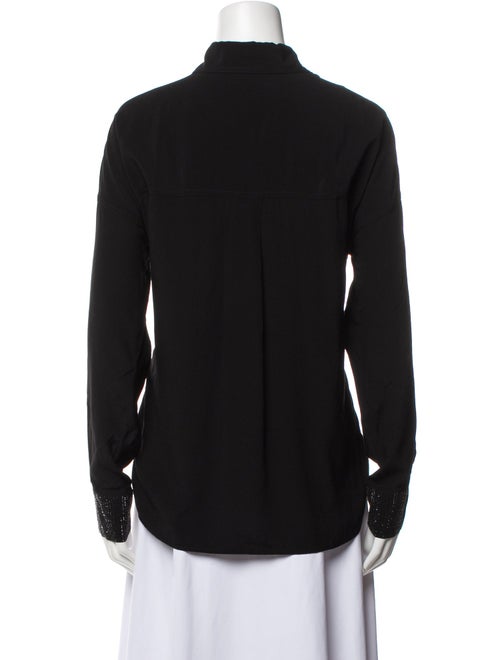 Zadig & Voltaire Long Sleeve Button-Up Top