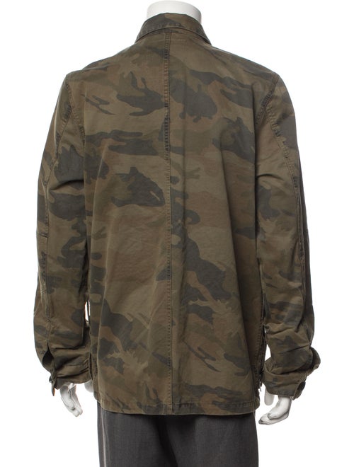 Zadig & Voltaire Camouflage Print Utility Jacket