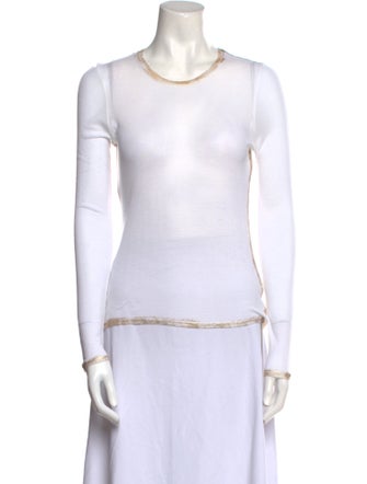 Zadig & Voltaire Crew Neck Long Sleeve Top