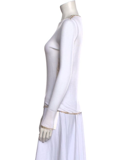 Zadig & Voltaire Crew Neck Long Sleeve Top