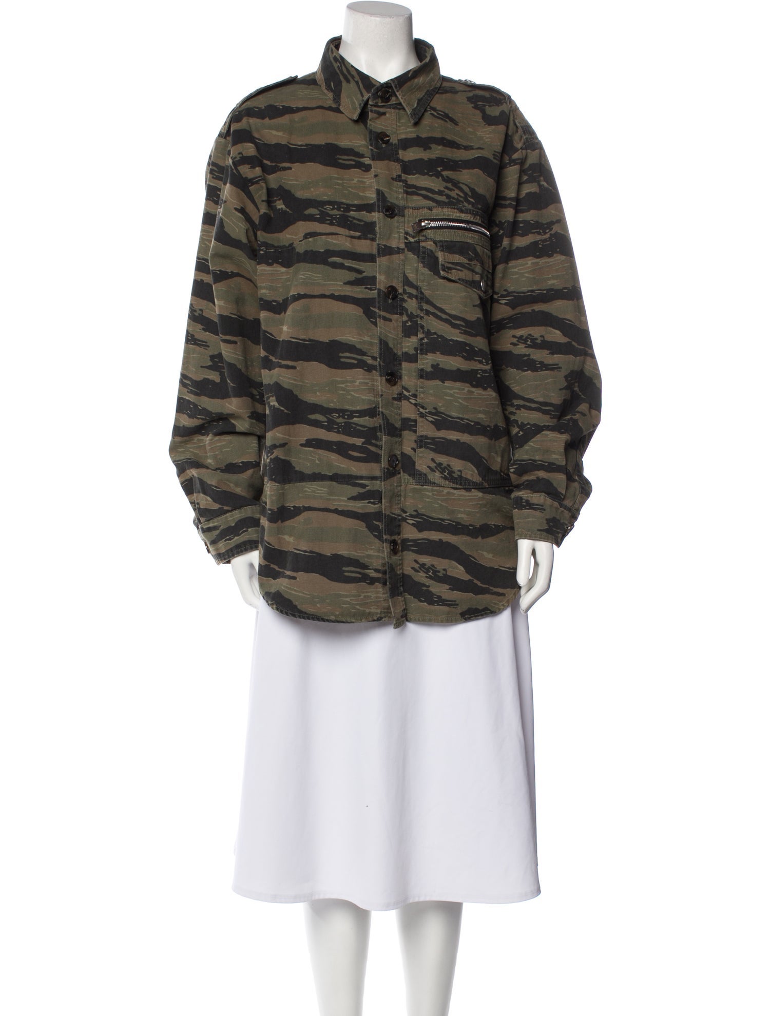 Zadig & Voltaire Printed Utility Jacket