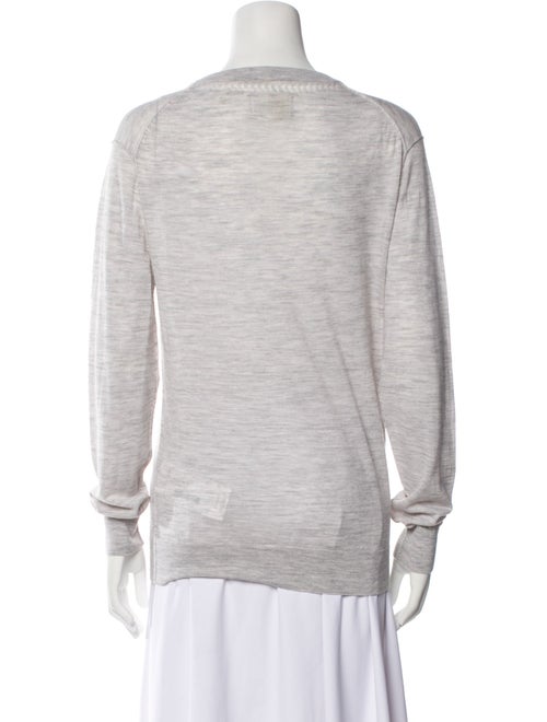 Zadig & Voltaire Merino Wool V-Neck Sweatshirt