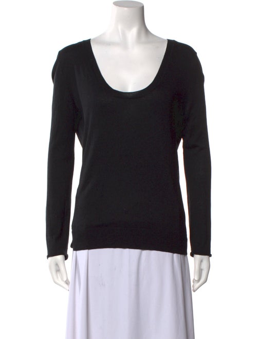 Zadig & Voltaire Silk Scoop Neck Sweater