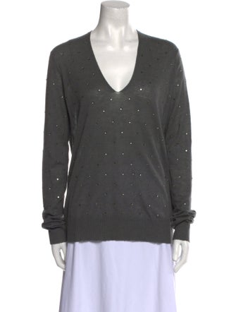 Zadig & Voltaire Cashmere V-Neck Top