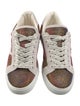 Zadig & Voltaire Printed Glitter Accents Sneakers