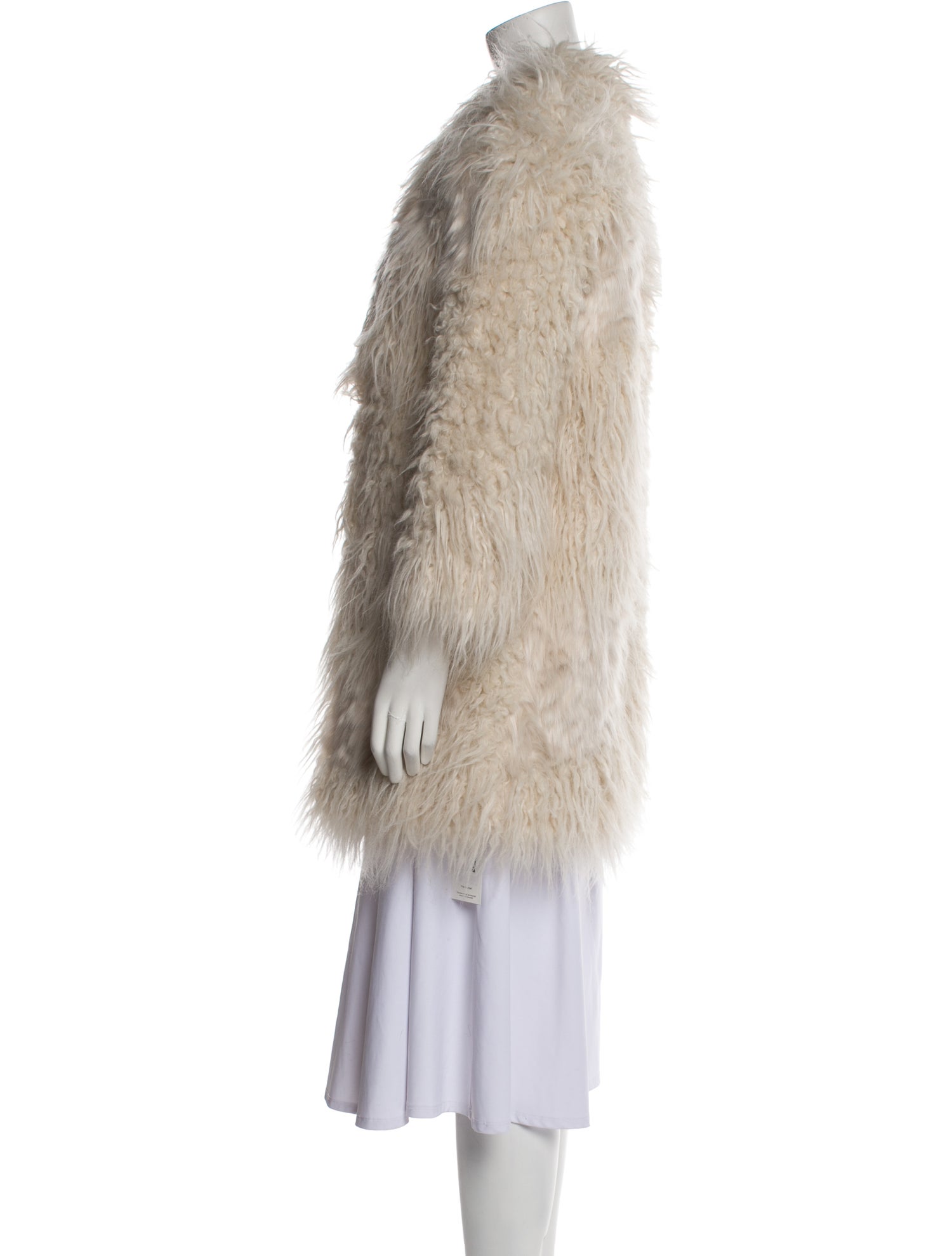 Zadig & Voltaire Faux Fur Fur Coat