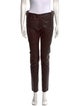Zadig & Voltaire Leather Skinny Leg Pants