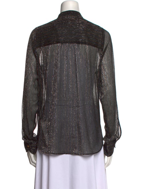 Zadig & Voltaire Long Sleeve Button-Up Top