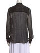 Zadig & Voltaire Long Sleeve Button-Up Top