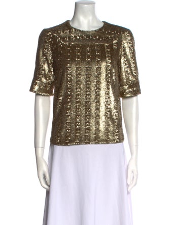 Zadig & Voltaire Crew Neck Short Sleeve Top