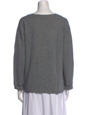 Zadig & Voltaire Wool Plunge Neckline Sweater