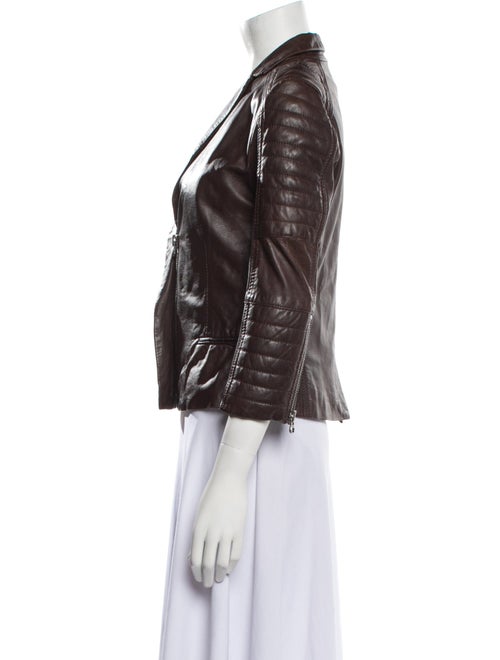 Zadig & Voltaire Lamb Leather Biker Jacket