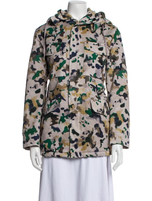 Zadig & Voltaire Faux Fur Printed Jacket