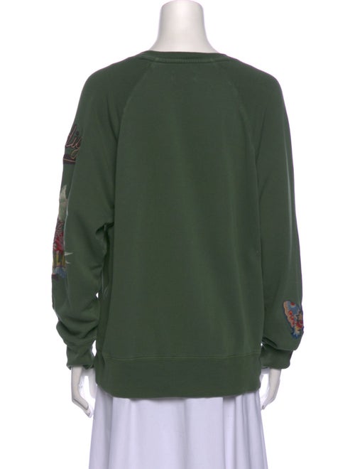 Zadig & Voltaire Scoop Neck Long Sleeve Sweatshirt