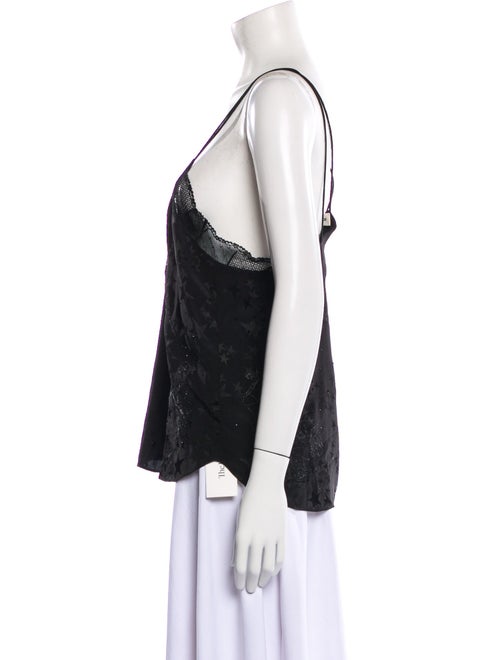 Zadig & Voltaire Silk V-Neck Top