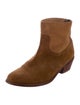 Zadig & Voltaire Suede Western Boots