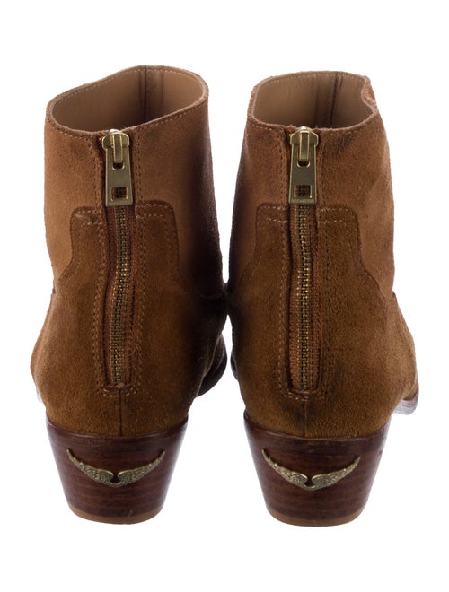 Zadig & Voltaire Suede Western Boots