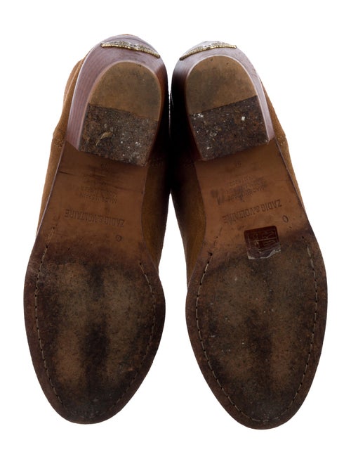 Zadig & Voltaire Suede Western Boots