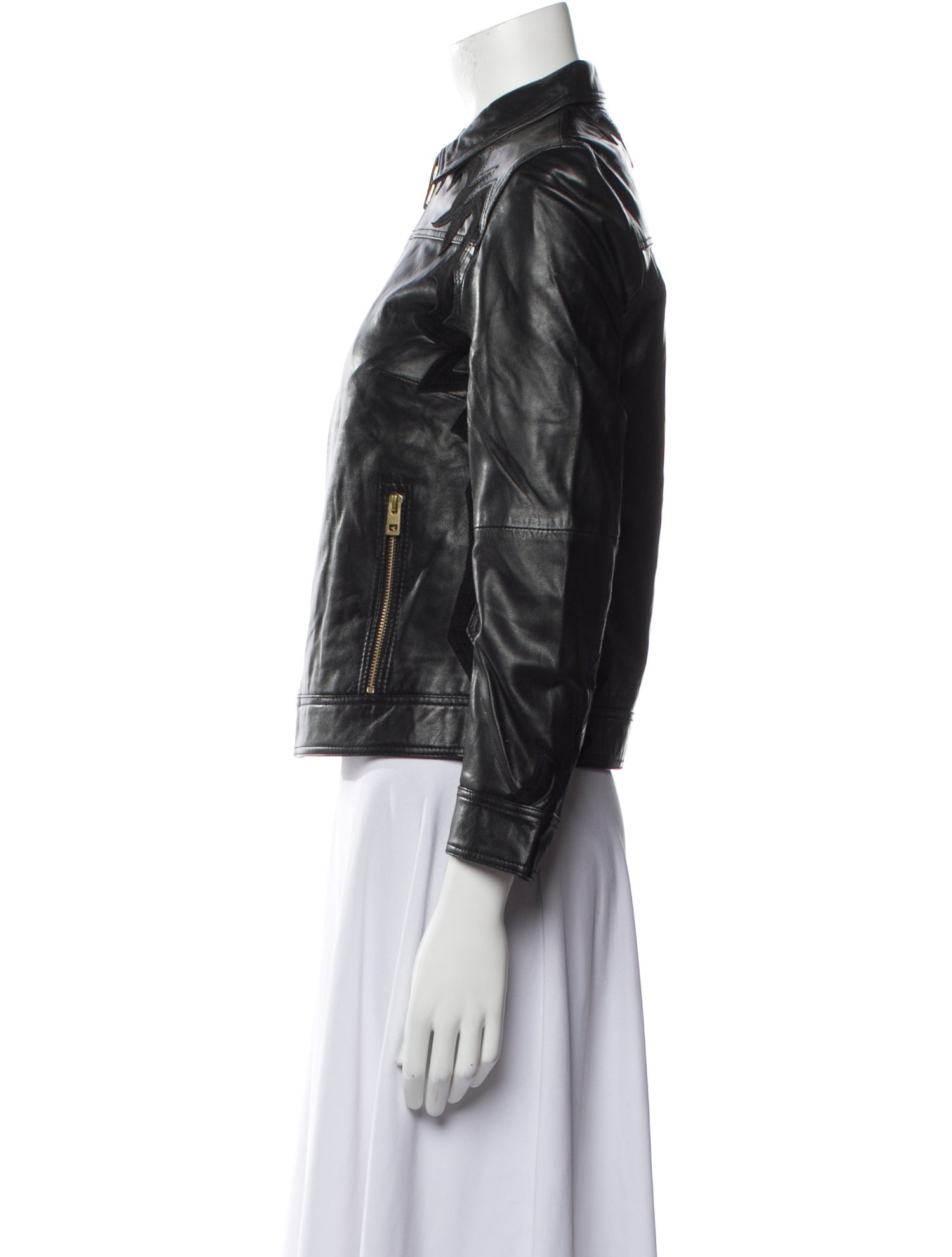 Zadig & Voltaire Leather Biker Jacket