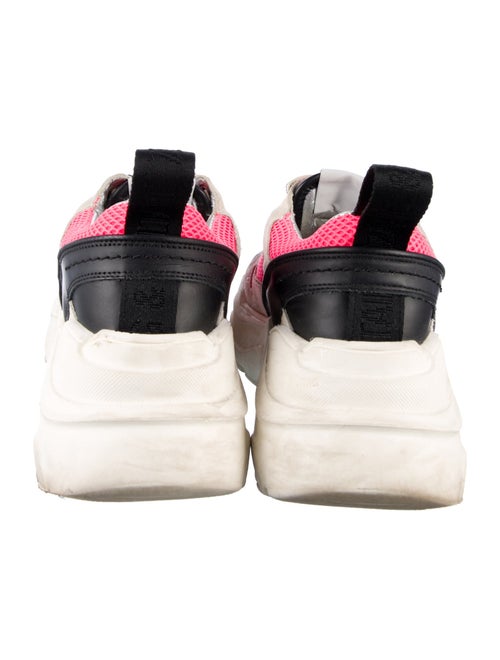 Zadig & Voltaire Suede Printed Chunky Sneakers