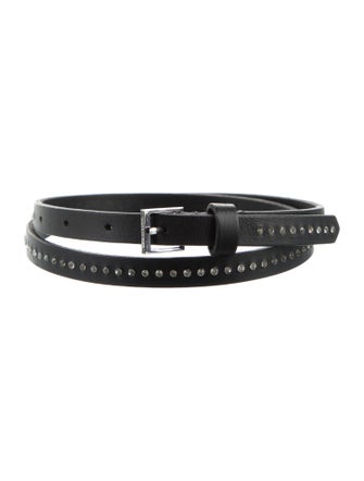 Zadig & Voltaire Skinny Leather Belt