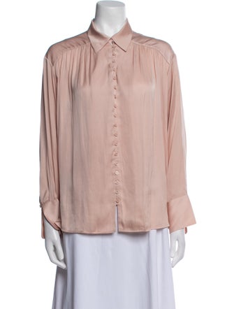 Zadig & Voltaire Long Sleeve Button-Up Top