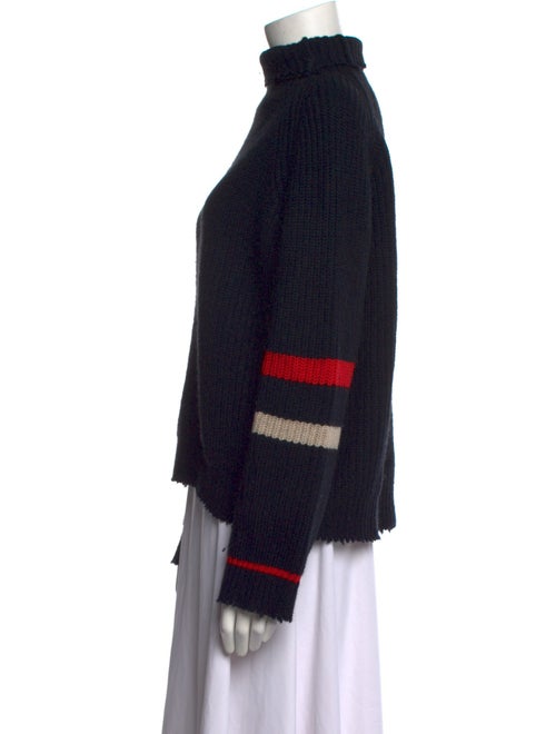 Zadig & Voltaire Striped Mock Neck Sweater