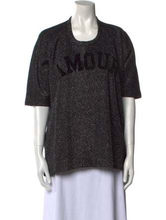 Zadig & Voltaire Scoop Neck Short Sleeve T-Shirt