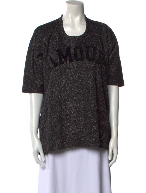 Zadig & Voltaire Scoop Neck Short Sleeve T-Shirt
