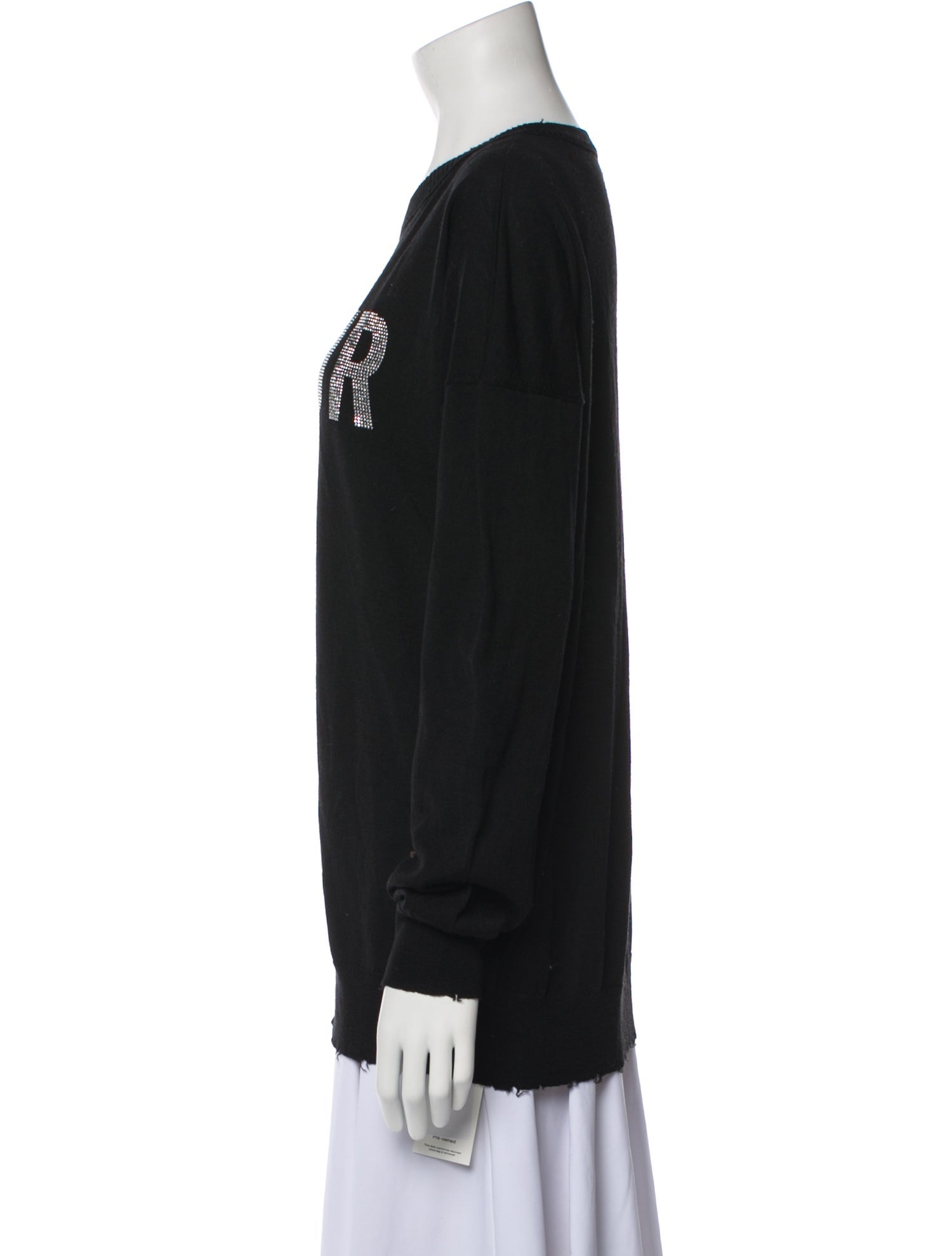 Zadig & Voltaire Merino Wool Graphic Print Sweatshirt