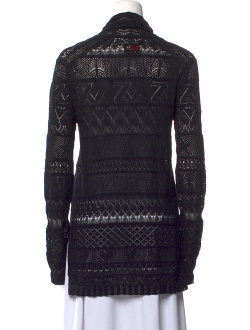 Zadig & Voltaire Plaid Print V-Neck Sweater
